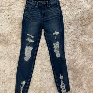 American Eagles ripped jeans